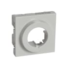 LEGRAND - Blindplatte mit Bohrung D=22,5mm für OSMOZ Schalt- und Signalgeräte, 2-modulig,