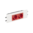 LEGRAND - Mosaic Steckdose SDO 2f cod. DLP 65mm SL rt