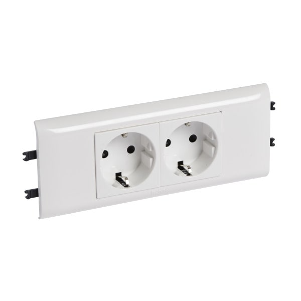 LEGRAND - Mosaic Steckdose SDO 2f DLP 65mm SL ws