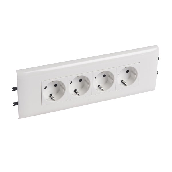 LEGRAND - Mosaic Steckdose SDO 4f DLP 85mm SL ws