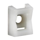 LEGRAND - Schraubsockel, farblos, für Schrauben D=5mm, für Kabelbinder bis B=7,6mm.