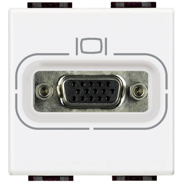 BTICINO - Anschlussdose HD15 WEISS