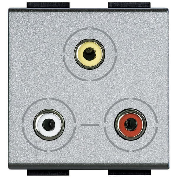 BTICINO - Anschlussdose RCA 3-f TECH