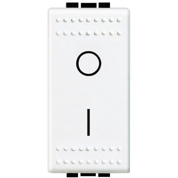 BTICINO - Ausschalter 2-P SK 1-Modulig Weiss