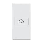 BTICINO - Axial-Wippe + Glocke 1-Modulig Weiss
