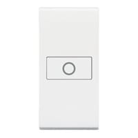 BTICINO - Axial-Wippe + Licht 1-Modulig Weiss