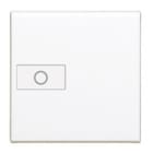 BTICINO - Axial-Wippe + Licht 2-Modulig Weiss