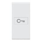 BTICINO - Axial-Wippe Schlüssel 1-Modulig Weiss