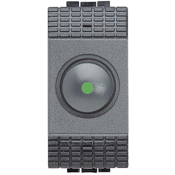 BTICINO - Drehdimmer 500W R 1-Modulig Anthrazit