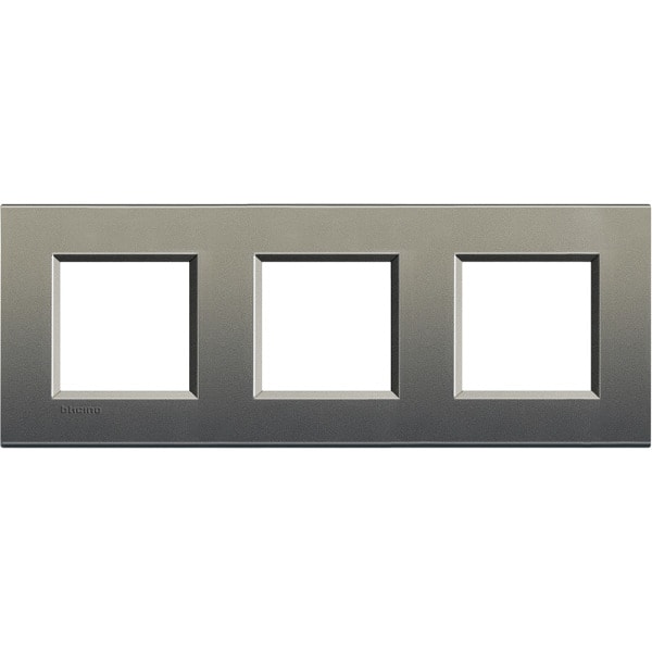 BTICINO - Abdeckrahmen LIVINGLIGHT: 3-fach, 2 + 2 + 2 Module, Farbe: Avenue