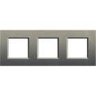 BTICINO - Abdeckrahmen LIVINGLIGHT: 3-fach, 2 + 2 + 2 Module, Farbe: Avenue