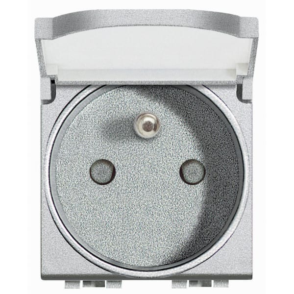 BTICINO - Steckdose FranzösischStandard 2P+E Klappdeckel Tech