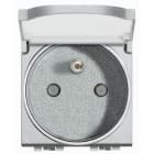 BTICINO - Steckdose FranzösischStandard 2P+E Klappdeckel Tech