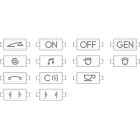 BTICINO - Symbol-Kit Axial Anthrazit