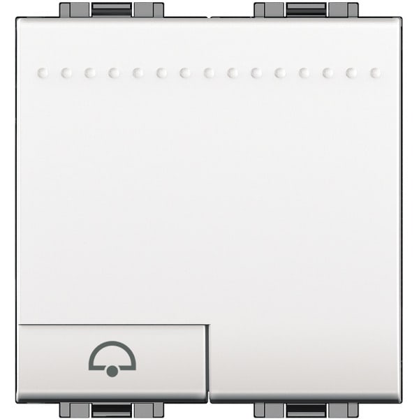 BTICINO - Taster Klingelsymbol 2M Weiss