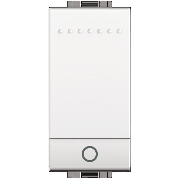 BTICINO - Taster Lichtsymbol 1M Weiss