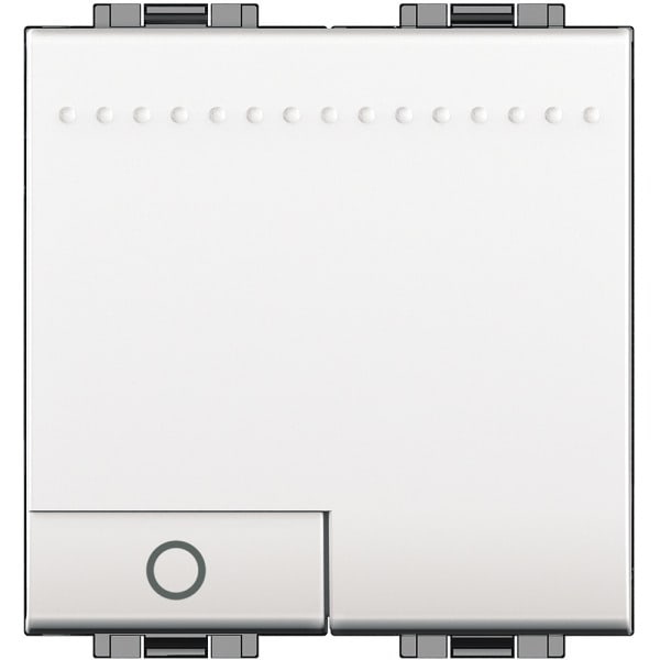BTICINO - Taster Lichtsymbol 2M Weiss
