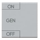 BTICINO - Wippe ''ON-GEN-OFF'' 2m TECH