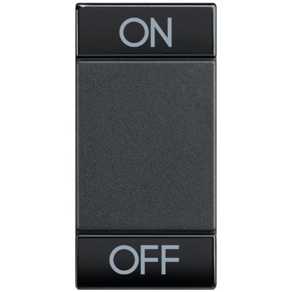 BTICINO - Wippe ''On-Off'' 1-Modulig Anthrazit