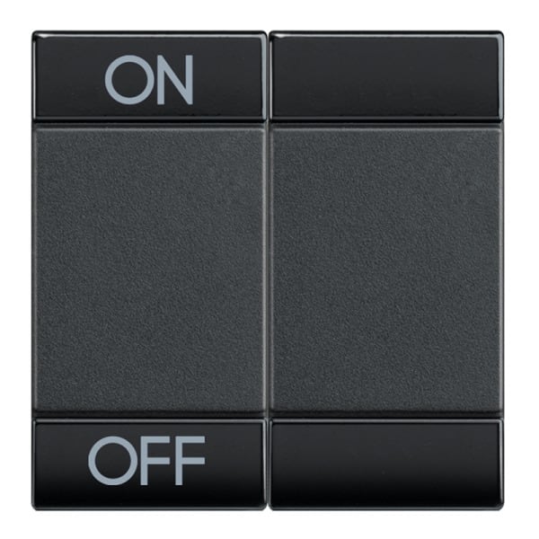 BTICINO - Wippe ''ON-OFF'' 2m ANTHRAZIT