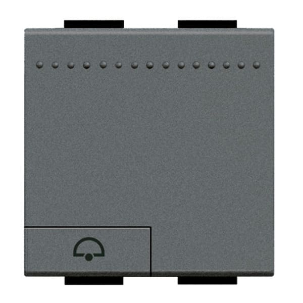 BTICINO - Wippe + Glocke 2-Modulig Anthrazit