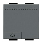BTICINO - Wippe + Glocke 2-Modulig Anthrazit