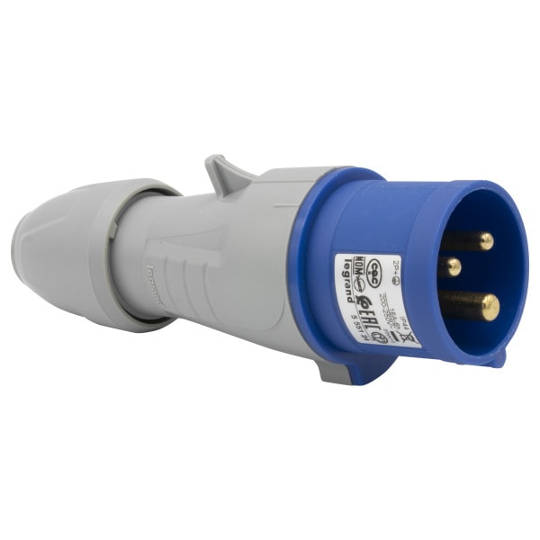 LEGRAND - CEE-Steckdose 3P 16A 230V Blau IP44