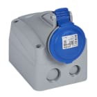 LEGRAND - CEE- Steckdose Aufputz 3P 16A 230V BL IP44