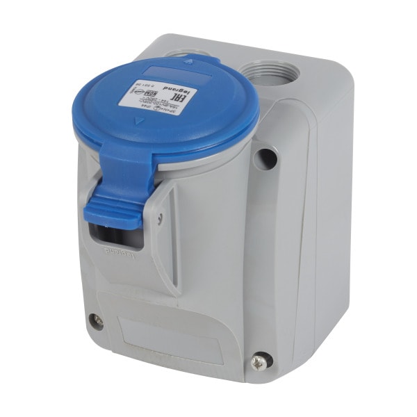 LEGRAND - CEE- Steckdose Aufputz 5P 16A 230V BL IP44