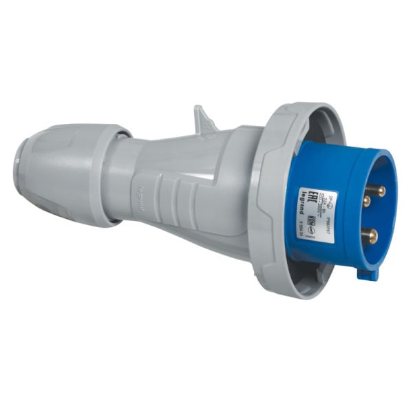 LEGRAND - CEE-Steckdose 3P 16A 230V Blau IP67