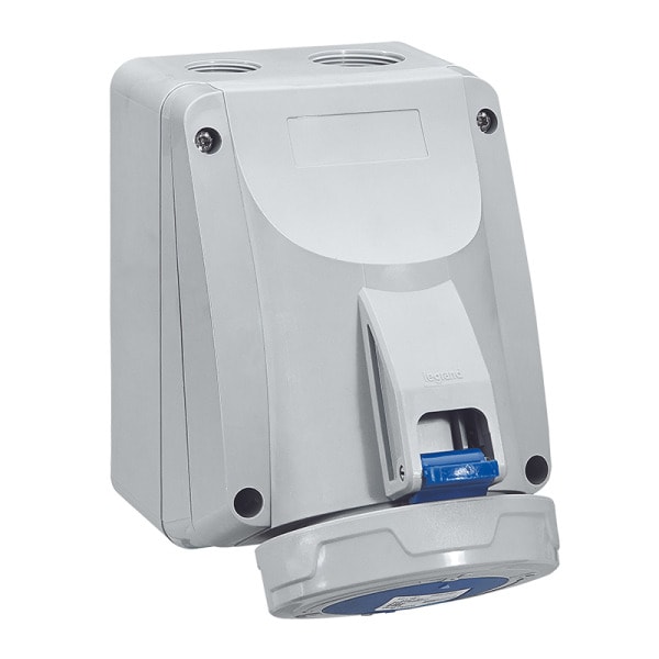 LEGRAND - CEE- Steckdose Aufputz 3P 16A 230V BL IP67