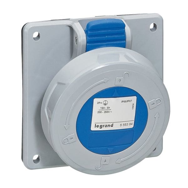 LEGRAND - CEE-Steckdose 3P 16A 230V Blau IP67