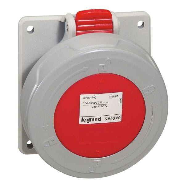 LEGRAND - CEE-Steckdose 5P 16A 415V Rot IP67