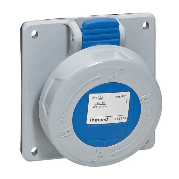 LEGRAND - CEE-Steckdose 3P 32A 230V Blau IP67