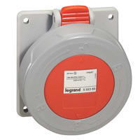 LEGRAND - CEE-Steckdose 4P 32A 415V Rot IP67