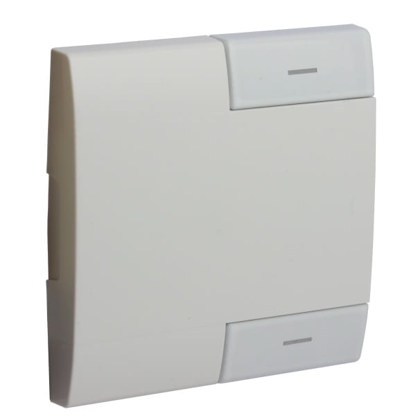 BTICINO - MyHOME-Wippe mit glatter Oberfläche für LIVINGLIGHT, 2-modulig, Farbe: Weiß