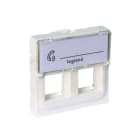 LEGRAND - Adapter Mosaic Keystone 2-fach weiß