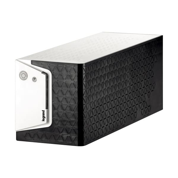 LEGRAND - USV Anlage 600VA(360W), Line Interactive,  4IEC/1Schuko, Überbr. Zeit bis 15 Min