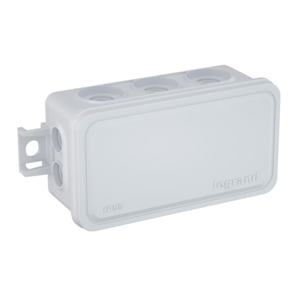 LEGRAND - Mini Plexo Abzweigdose, 80 x 43 x 34 mm (HxBxT), IP 55, 10 Membran-Einführungen