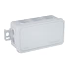 LEGRAND - Mini Plexo Abzweigdose, 80 x 43 x 34 mm (HxBxT), IP 55, 10 Membran-Einführungen