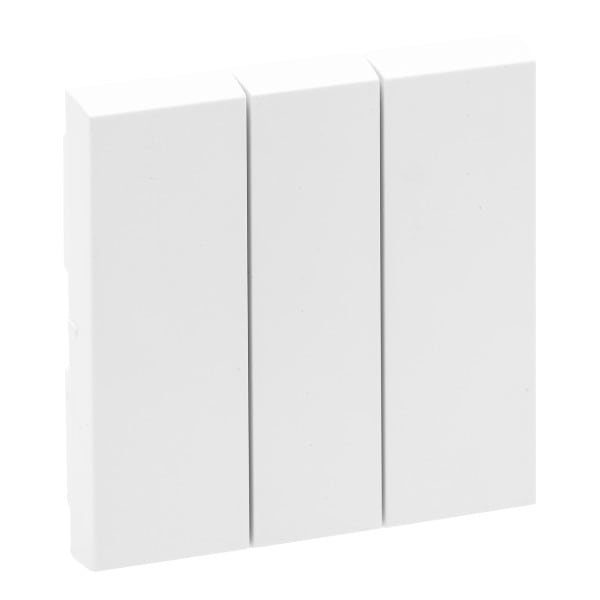 LEGRAND - Niloe Step Wippe 3-fach Schalter Farbe: Ultraweiß