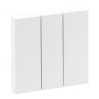LEGRAND - Niloe Step Wippe 3-fach Schalter Farbe: Ultraweiß