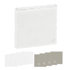 LEGRAND - Niloe Step Wippe Label beleuchtet Farbe: Ultraweiß/Sand
