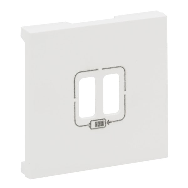 LEGRAND - Niloe Step Abdeckung Ladesteckdose Farbe: Ultraweiß