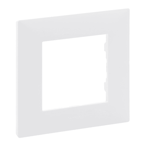 LEGRAND - Niloe Step 1-fach Rahmen Farbe: Ultraweiß