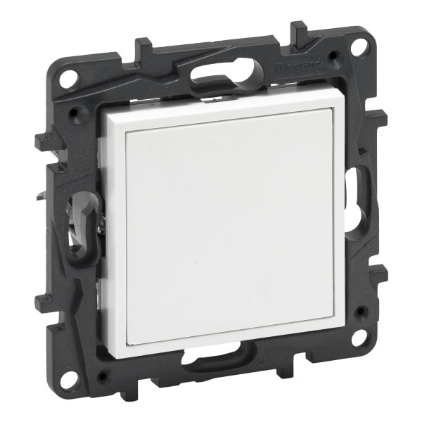 LEGRAND - Niloe Step Mosaic-Adapter/Blindabdeckung Farbe: Ultraweiß