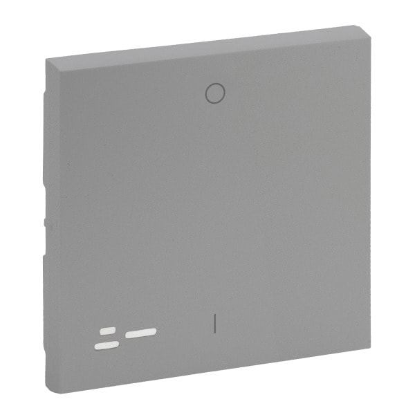 LEGRAND - Niloe Step Wippe Ein / Aus beleuchtet Aluminium