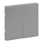 LEGRAND - Niloe Step Wippe Serienschalter Aluminium