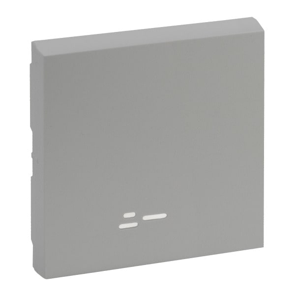 LEGRAND - Niloe Step Wippe Beleuchtet Wechselschalter Aluminium