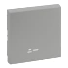 LEGRAND - Niloe Step Wippe Beleuchtet Wechselschalter Aluminium